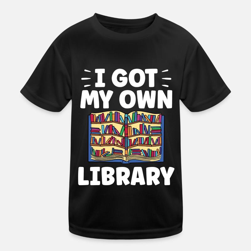 J’ai mon propre bibliothécaire T-shirt sport Enfant