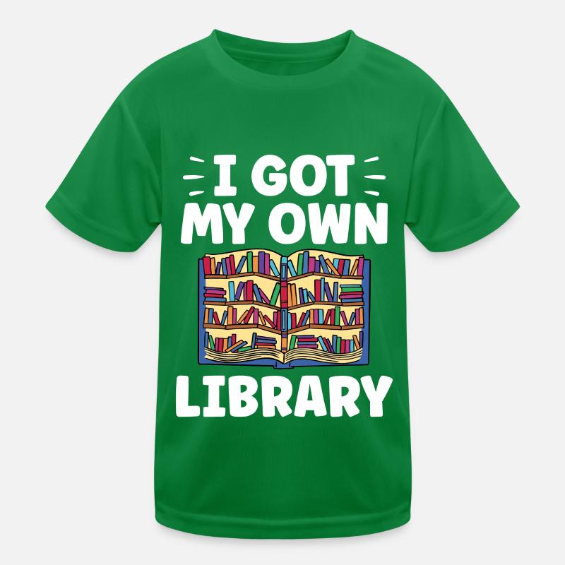 J’ai mon propre bibliothécaire T-shirt sport Enfant
