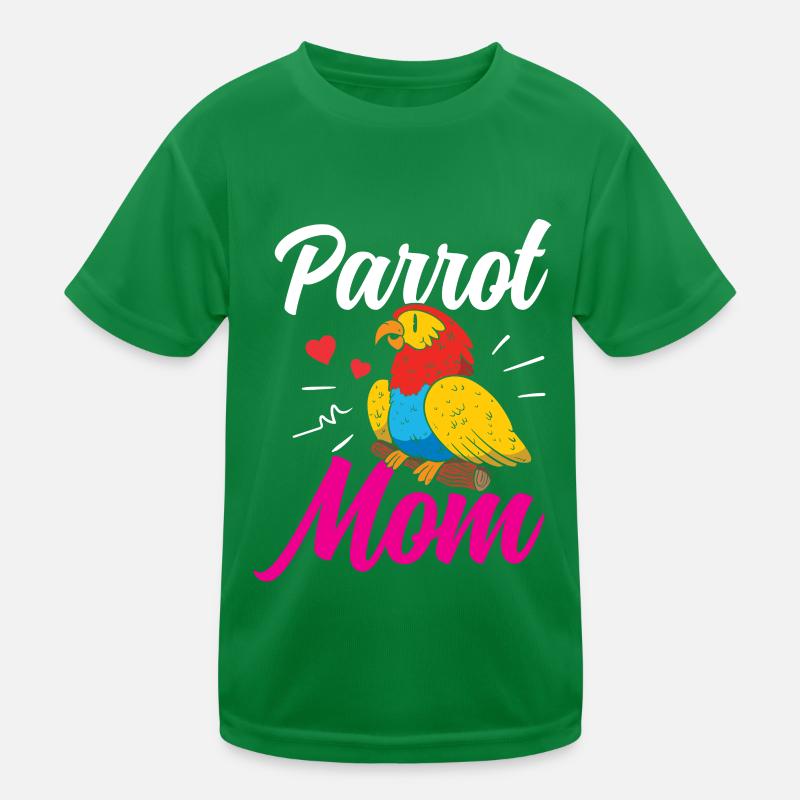 Perroquet Mama Mignon Animal de compagnie Perroquets T-shirt sport Enfant