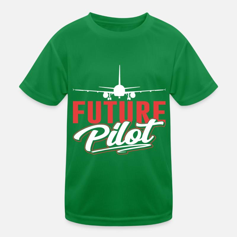 Futur pilote d’avion léger à réaction T-shirt sport Enfant