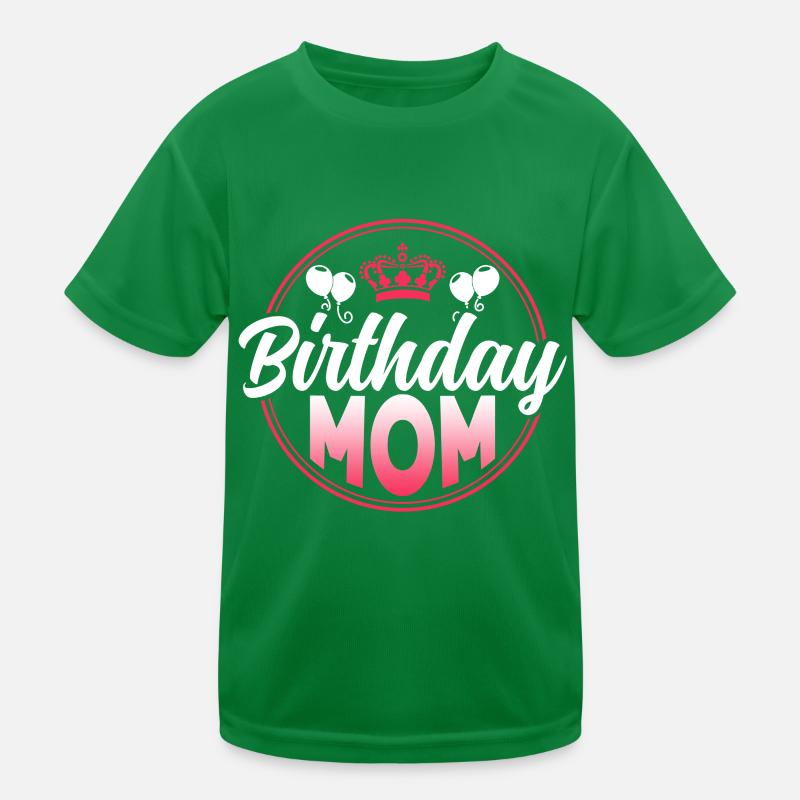 Geburtstag Mama Party Mutter Mami Kinder Funktions-T-Shirt