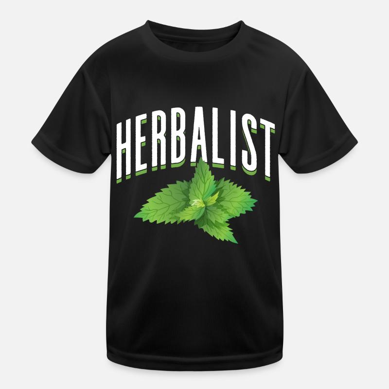 Herboriste Herbes Herbe Jardin Herbe T-shirt sport Enfant