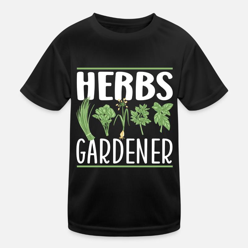 Herb Gardener Herbology Herb Kids Functional T-Shirt