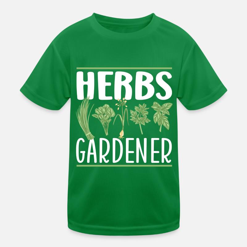 Herb Jardinier Herbe Herbe T-shirt sport Enfant