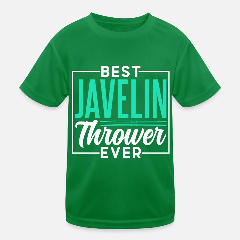 Meilleur lanceur de javelot de tous les temps Lancer de javelot T-shirt sport Enfant