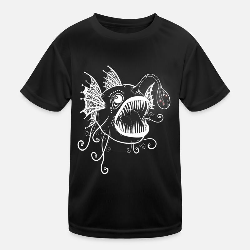 Poisson-grenouille à bulbe à fleurs T-shirt sport Enfant