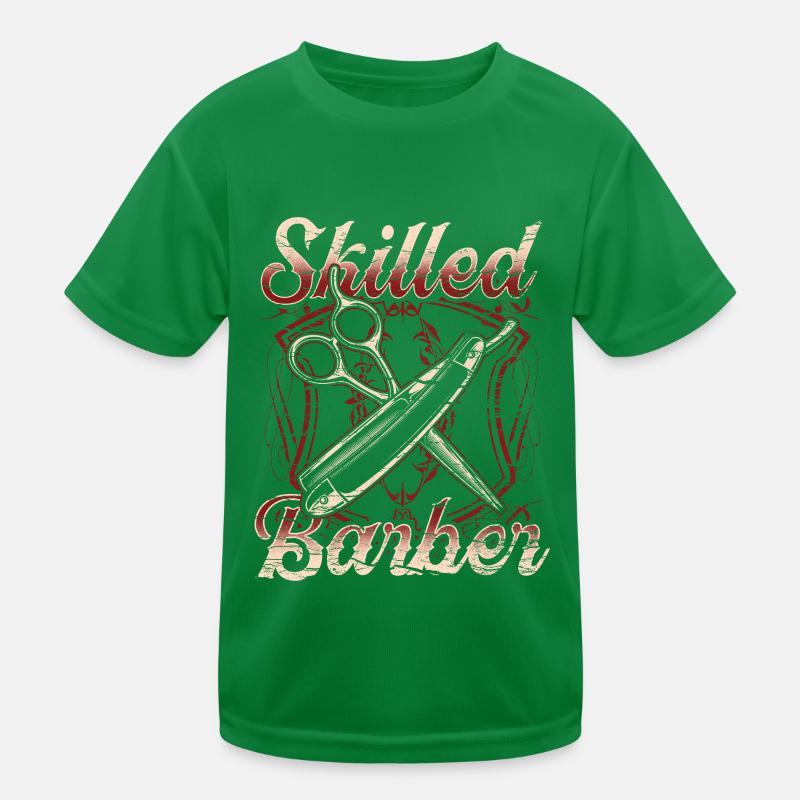 Barbier formé Barbier Barbier Barbier T-shirt sport Enfant