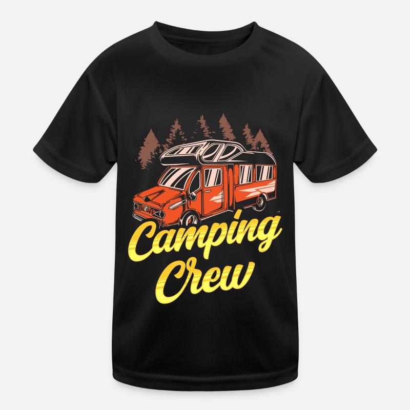 Équipe de camping Camp Camping Camper Camping T-shirt sport Enfant