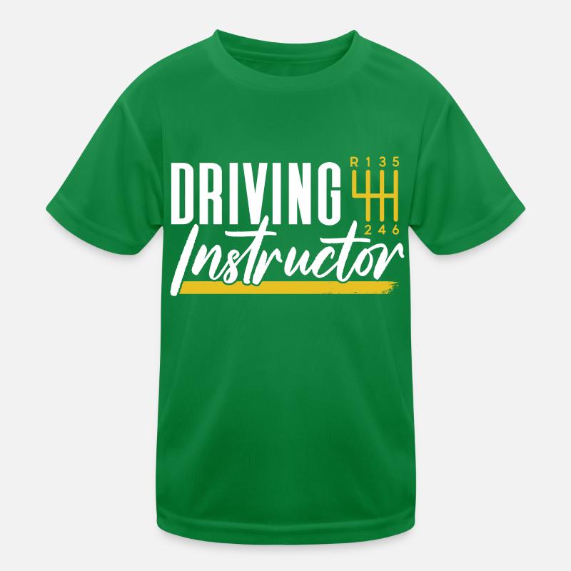 Driving instructor Driving school Learner driving lesson Kids Functional T-Shirt
