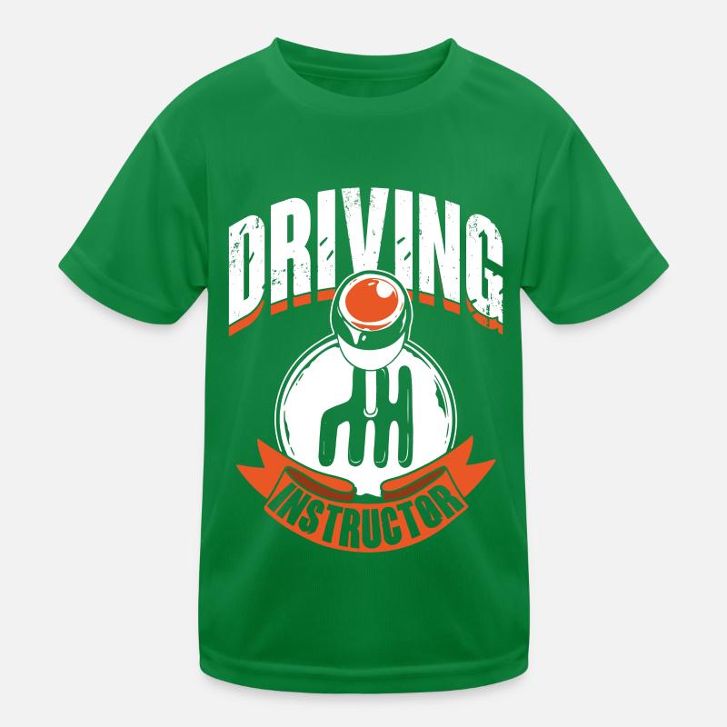 Driving instructor Driving school Learner driving lesson Kids Functional T-Shirt