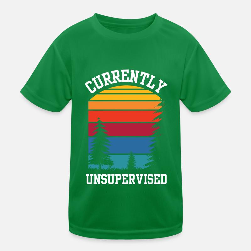 Currently unsupervised sarcastically unsupervised Kids Functional T-Shirt