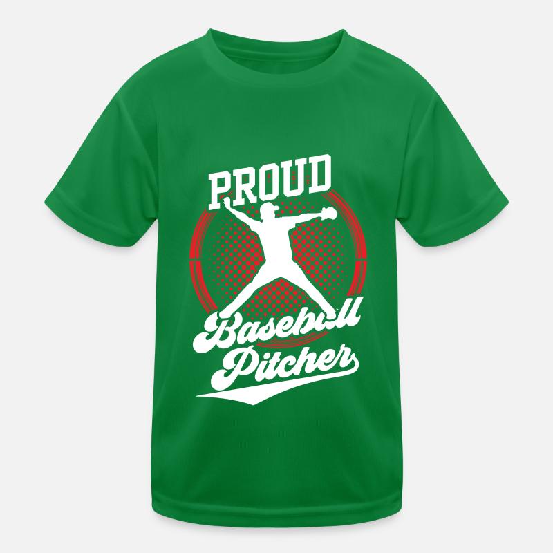 Fier lanceur de baseball Lanceur Hobby T-shirt sport Enfant