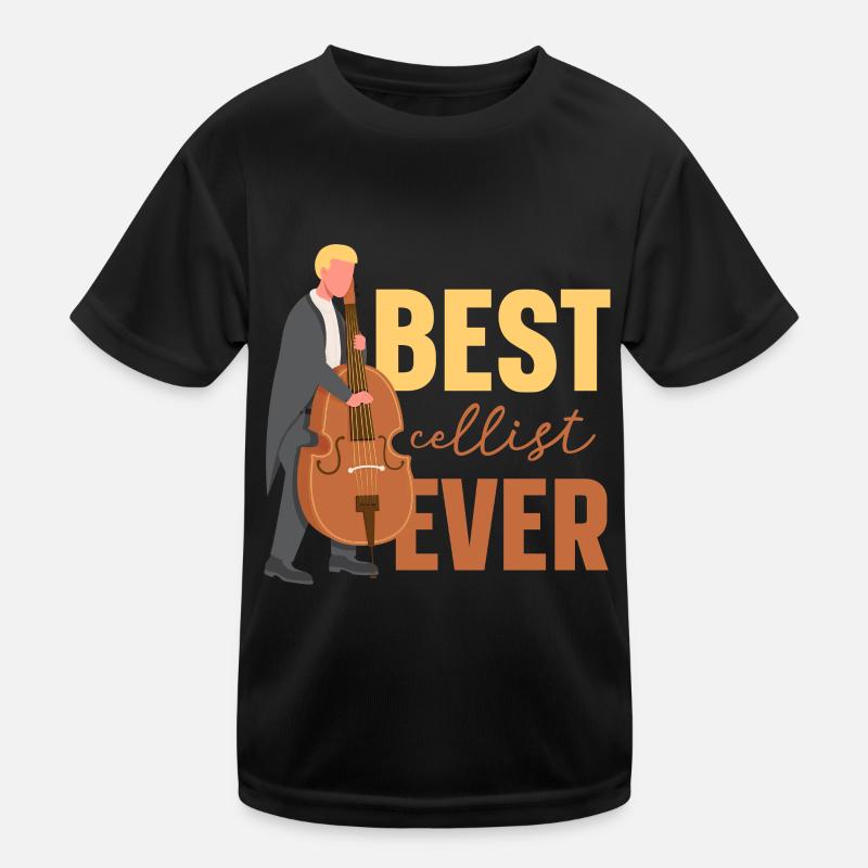 Bester Cellist Aller Zeiten Cello Cellos Musiker Kinder Funktions-T-Shirt
