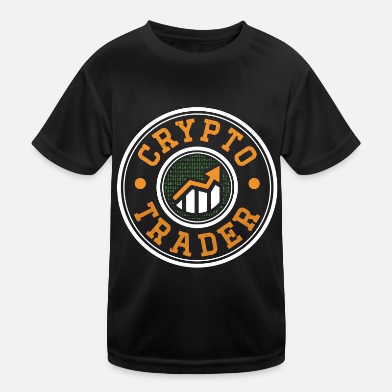 Crypto Trader Trading Crypto Trader Trade Kids Functional T-Shirt