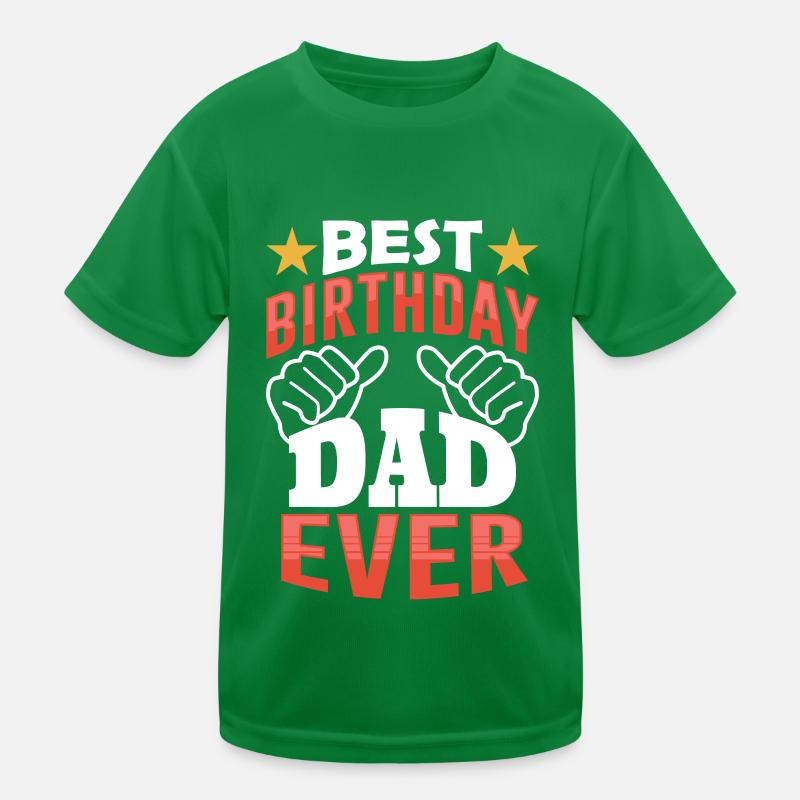 Bester Geburtstag Papa Party Vater Papi Kinder Funktions-T-Shirt