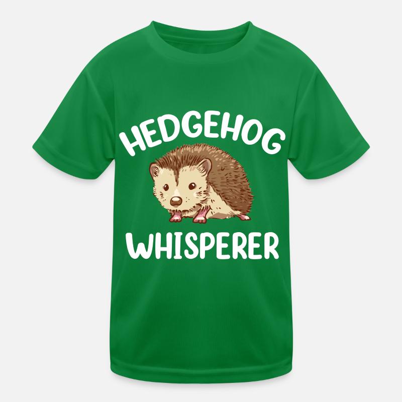 Hérisson Whisperer Dictons Pet Cute T-shirt sport Enfant