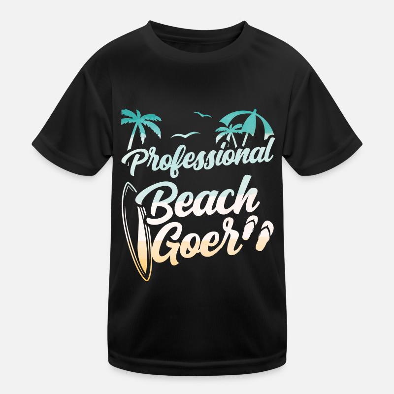 Professional Beach Visitor Holiday Beach Beach Kids Functional T-Shirt