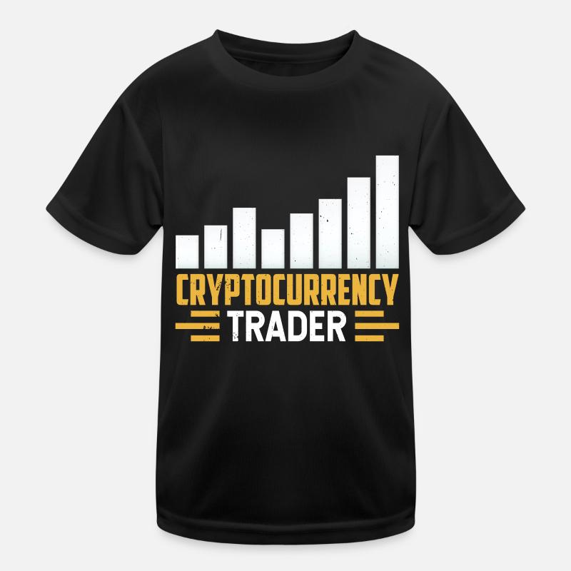 Kryptowährungs Händler Krypto Trader Crypto Kinder Funktions-T-Shirt