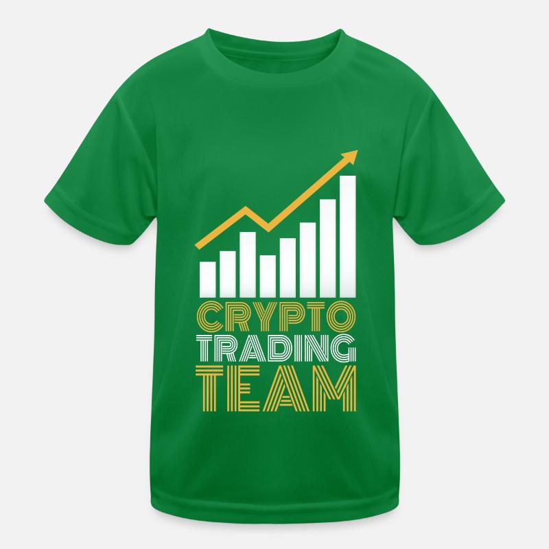 Krypto Trading Team Trader Crypto Traden Kinder Funktions-T-Shirt