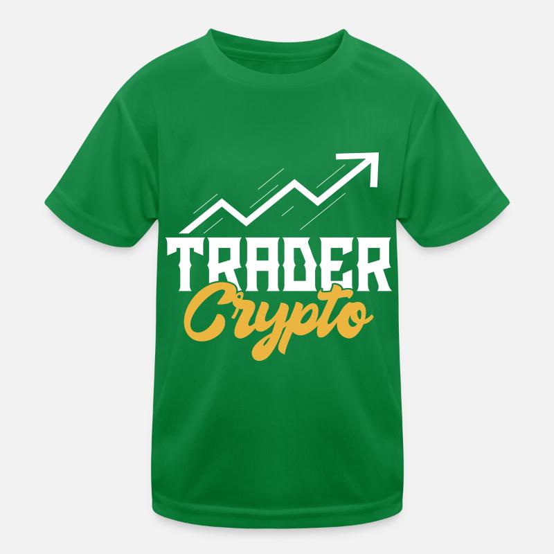 Trader Krypto Traden Crypto Trading Kinder Funktions-T-Shirt