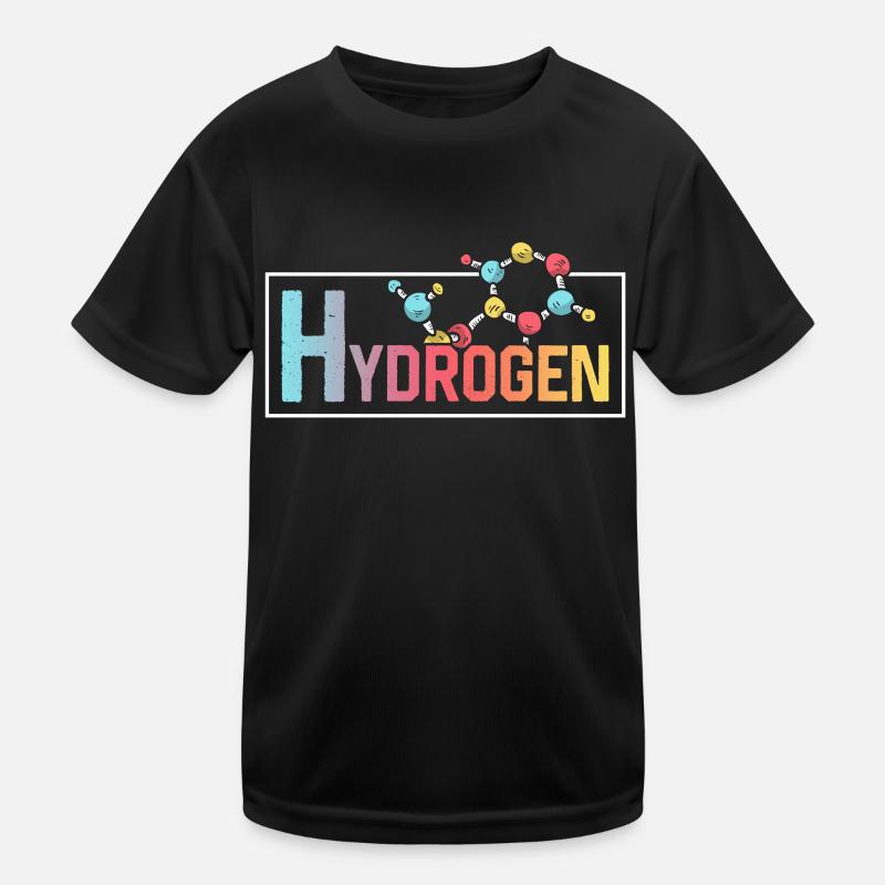 Hydrogen Energy Hydrogen Element Kids Functional T-Shirt