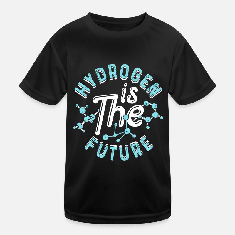 Wasserstoff Ist Die Zukunft Hydrogen Element Kinder Funktions-T-Shirt