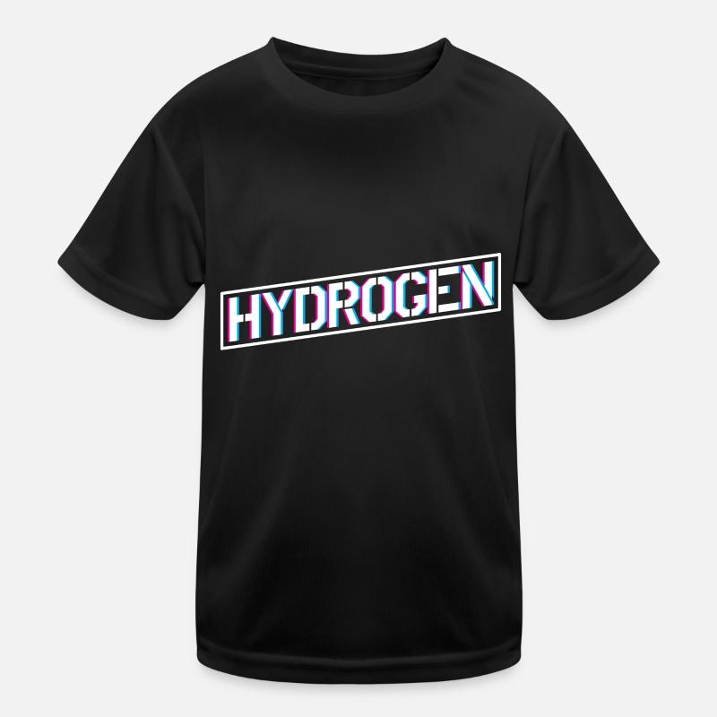Wasserstoff Energie Hydrogen Element Kinder Funktions-T-Shirt