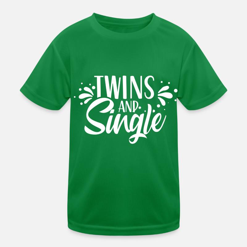Gemini and Single Sarcastic Gemini Humor Kids Functional T-Shirt