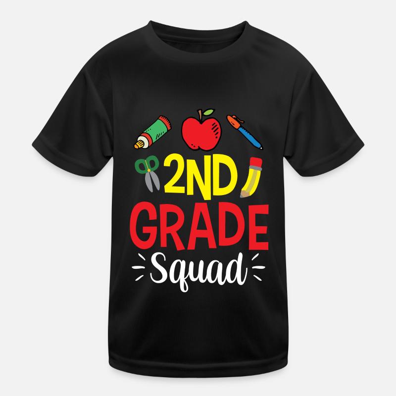Second Grade Team Second Class Teachers Kids Functional T-Shirt