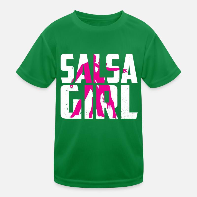 Salsa Girls Mama Dancing Hobby Dancer Dance T-shirt sport Enfant