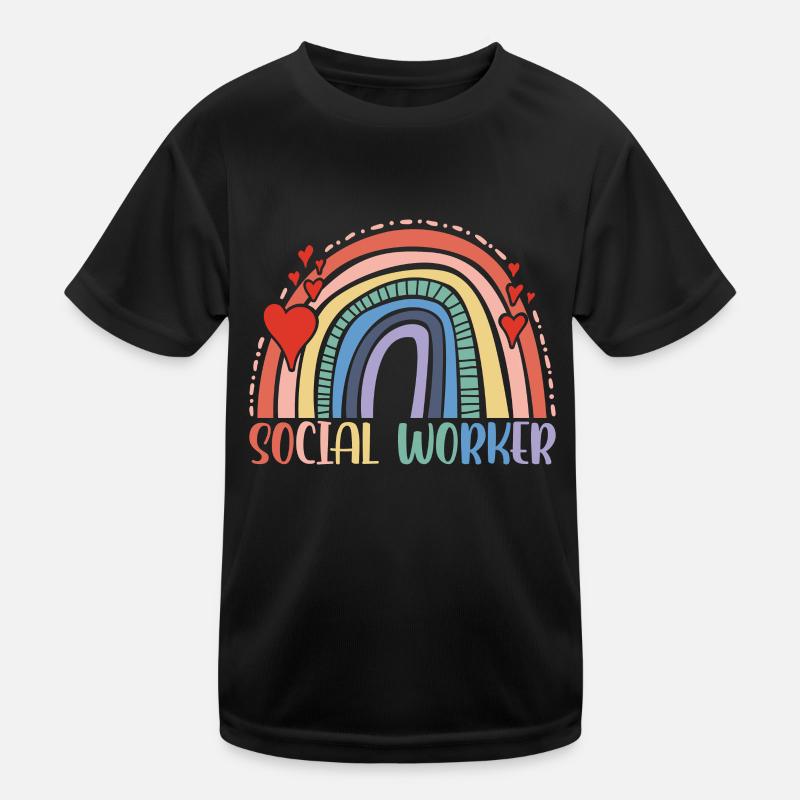 Social Worker Social Work Social Worker Profession Kids Functional T-Shirt