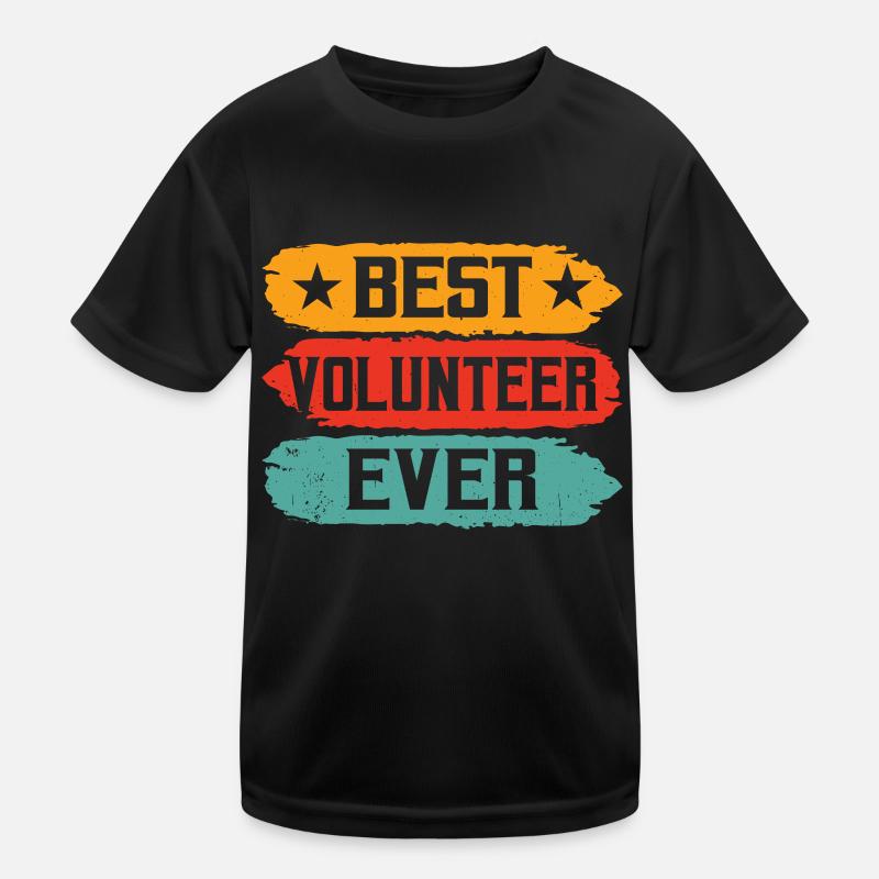 Bester Freiwilliger Aller Zeiten Beruf Freiwillig Kinder Funktions-T-Shirt