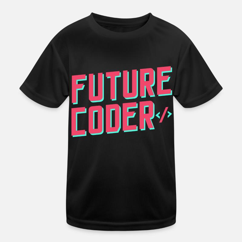 Future Coder Coding Code Programmer Kids Functional T-Shirt