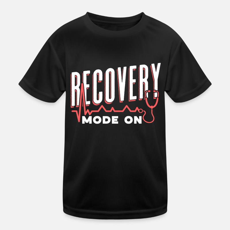 Erholung Modus Ein Patient Erholen Überlebender Kinder Funktions-T-Shirt