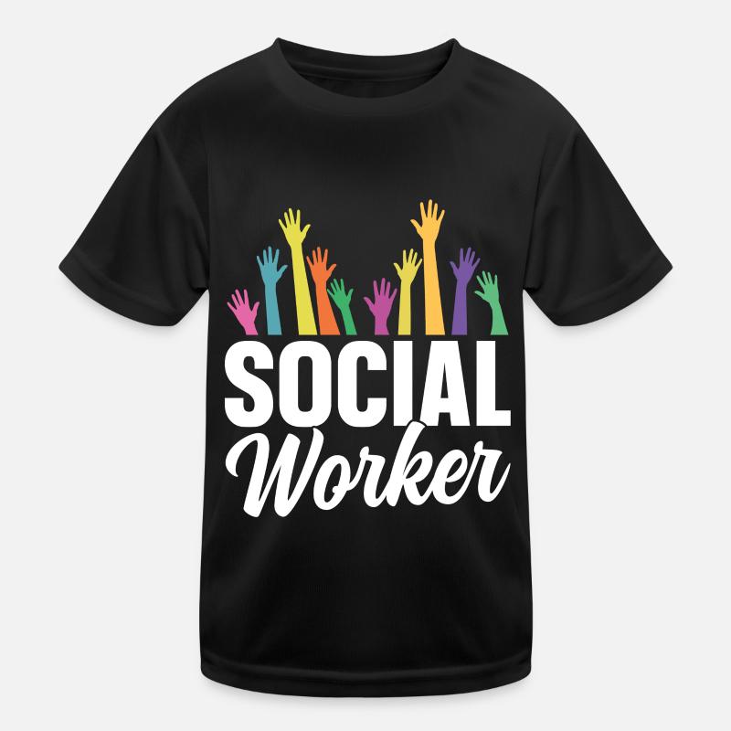 Social Worker Social Work Social Worker Profession Kids Functional T-Shirt