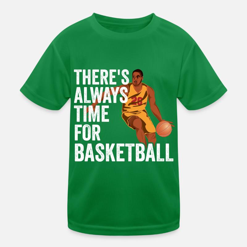 C’est toujours l’heure pour l’équipe des joueurs de basket-ball T-shirt sport Enfant