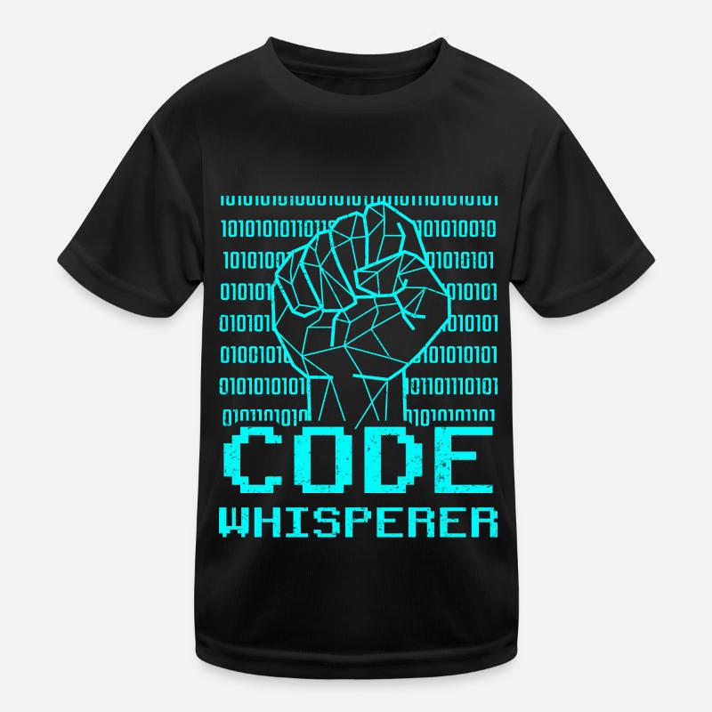 Code Flüsterer Coding Coder Programmierer Kinder Funktions-T-Shirt