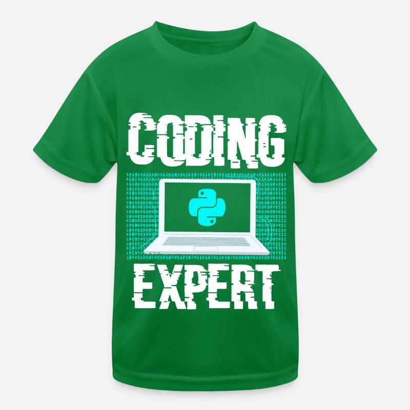 Coding Experte Coder Programmieren Programmierer Kinder Funktions-T-Shirt