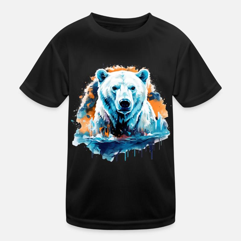 Polar bear Kids Functional T-Shirt