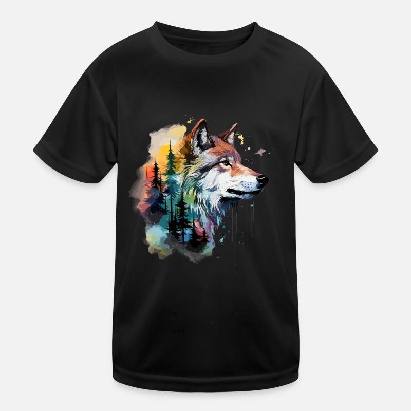 wolf Kids Functional T-Shirt