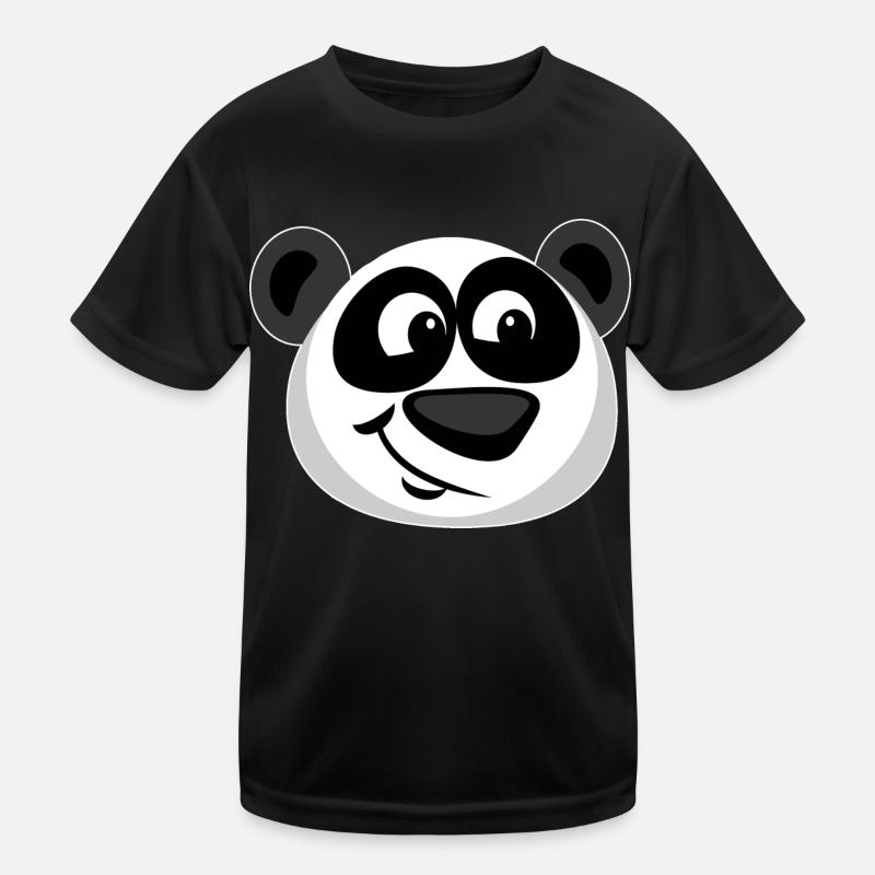 Lustiger Panda Pandabär Kinder Funktions-T-Shirt