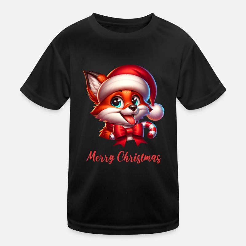 Noël du renard T-shirt sport Enfant