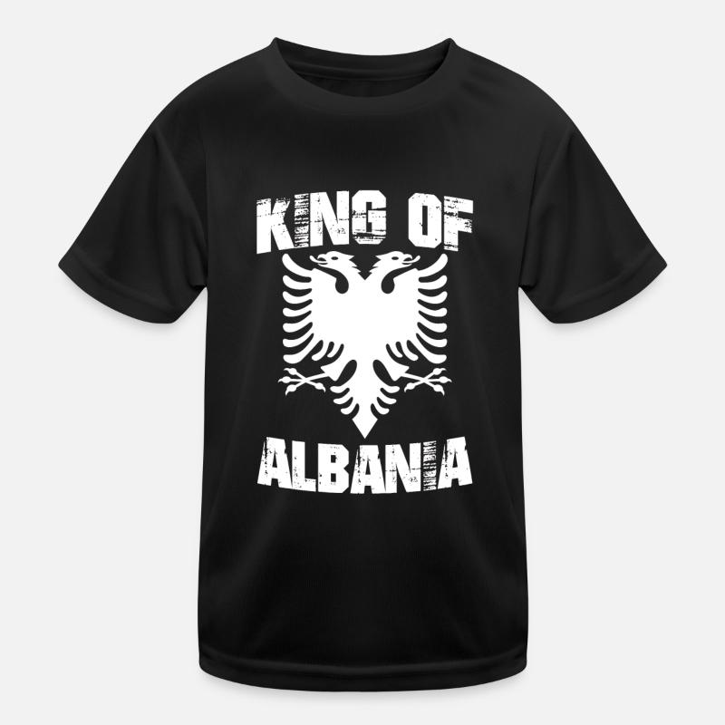 Albania Kids Functional T-Shirt