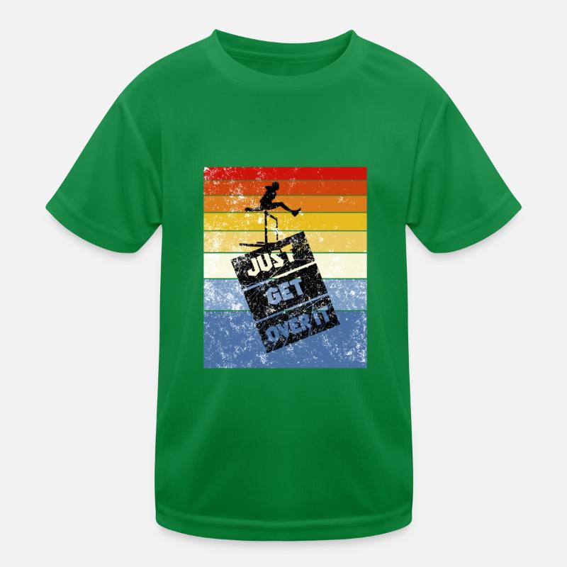 Athlétisme Course d’obstacles Sport T-shirt sport Enfant