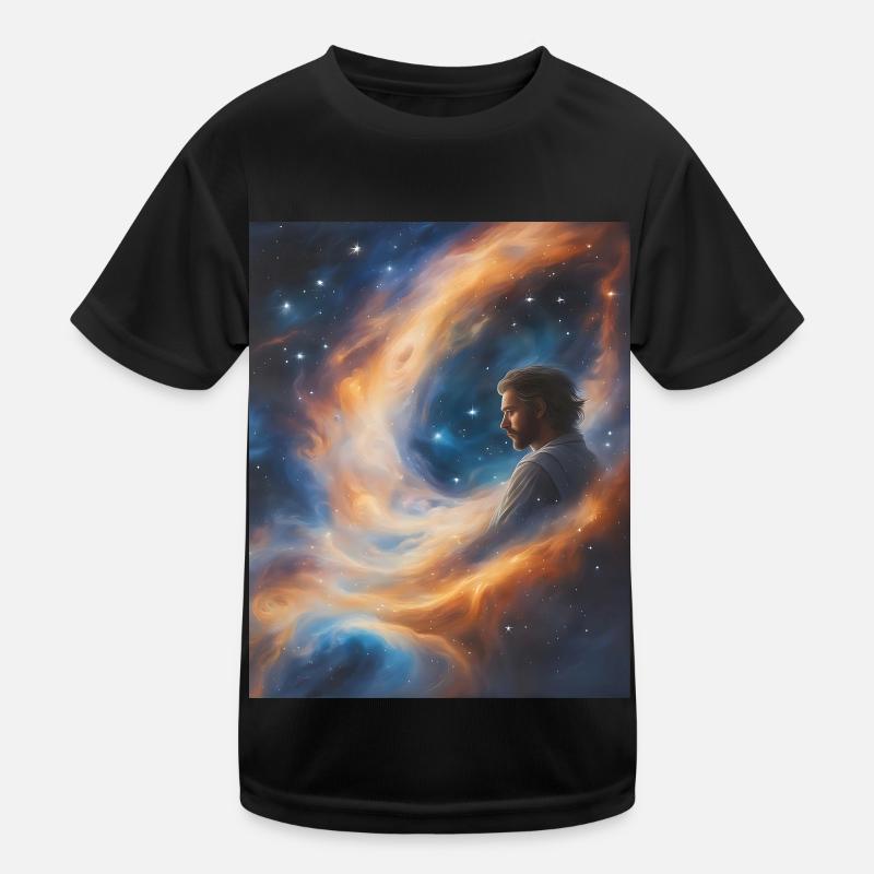 God transcends in stardust Kids Functional T-Shirt