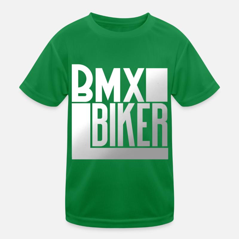 Bmx Kinder Funktions-T-Shirt