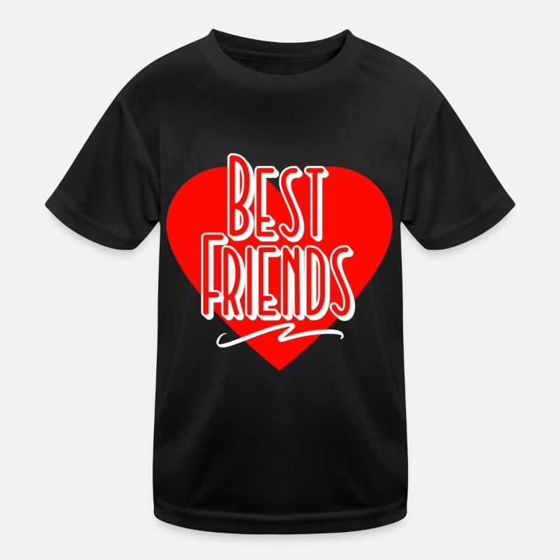 Beste Freunde Kinder Funktions-T-Shirt