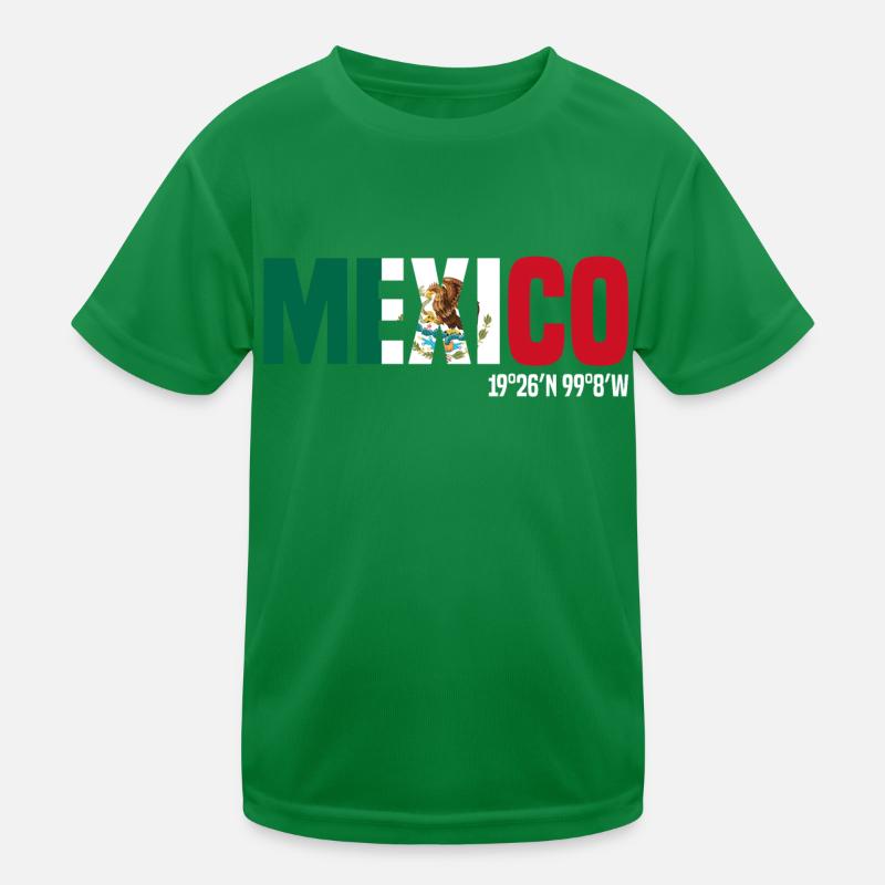 Mexiko Kinder Funktions-T-Shirt