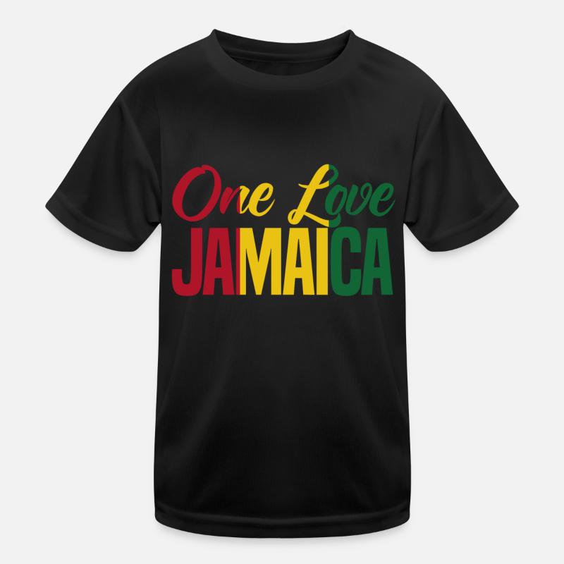 a dear jamaica Kids Functional T-Shirt