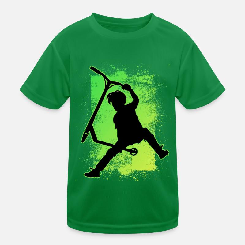 Freestyle Roller Kinder Funktions-T-Shirt